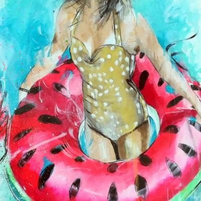 Summer in watermelon